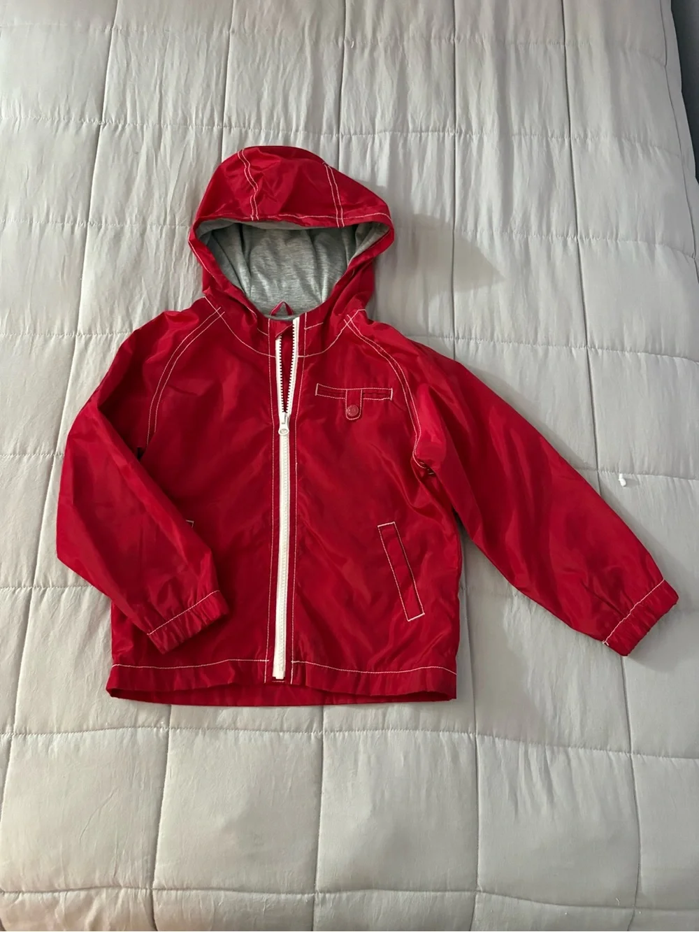 Old Navy cotton lined windbreaker for toddler, size 5T